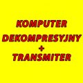 KOMPUTER DEKOMPRESYJNY + TRANSMITER (może współpracować z KILKOMA TRANSMITERAMI)